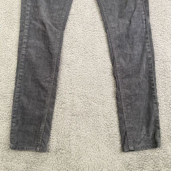 Rag & Bone Fit 1 Extra Slim Wrn Black Straight Leg Corduroy Pants Mens 28 - Picture 3 of 12